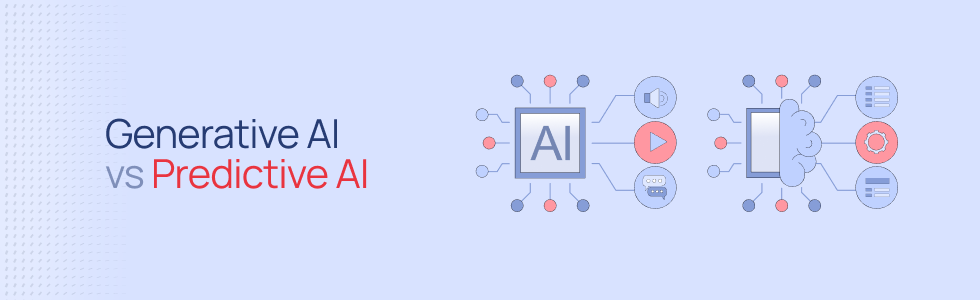 generative AI vs predictive AI