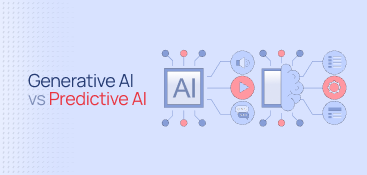 generative AI vs predictive AI